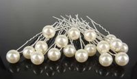 200 piezas nupcial de la boda de marfil perla pelo pin accesorio para el cabello