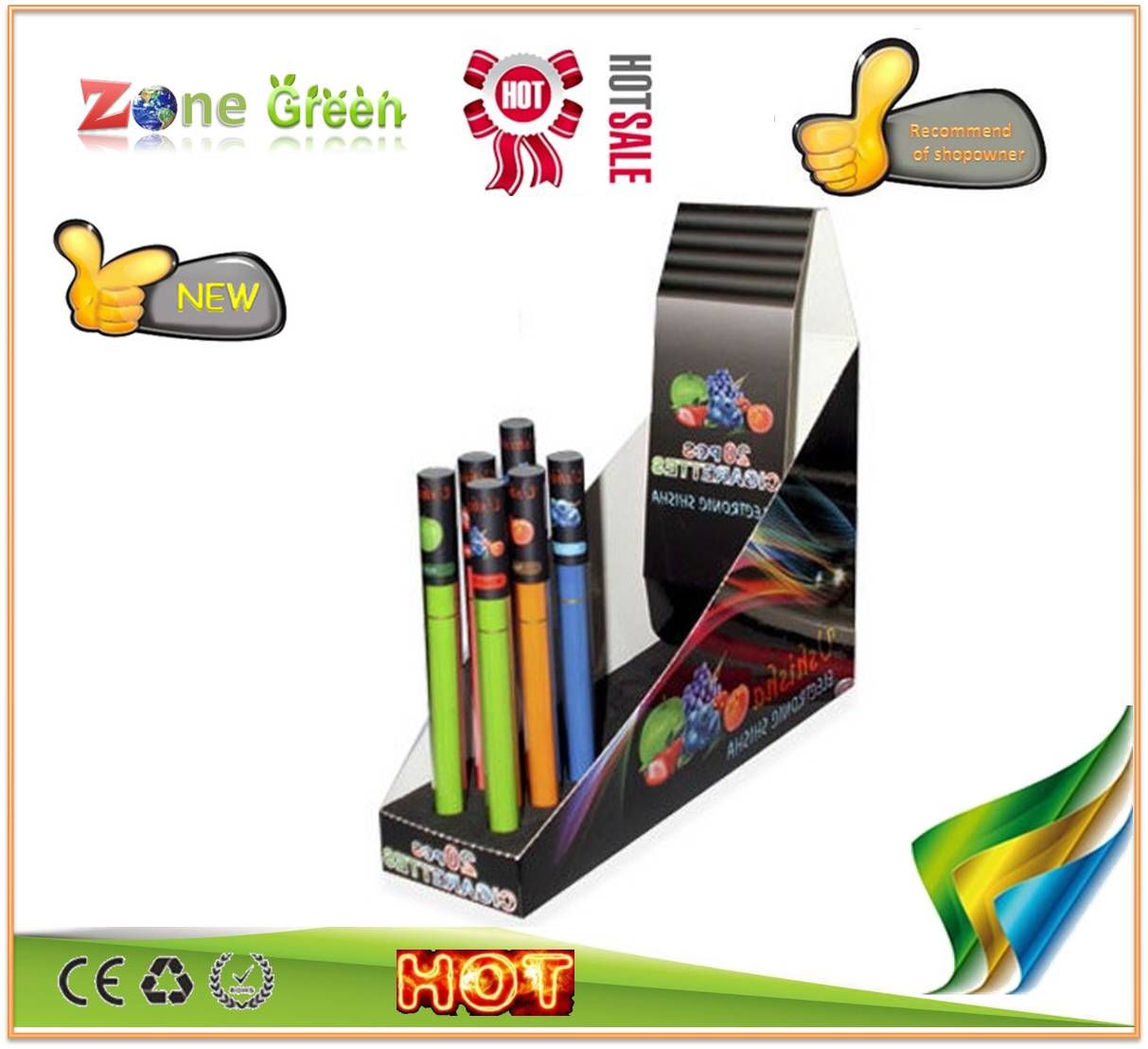 Disposable Electronic Cigarettes E Shisha/E Hookah 500 Puffs From