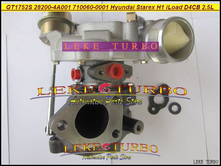 Turbocompresseur GT1752S 710060-5001S 710060-0001, cartouche Turbo CHRA Core pour Hyundai Starex H1 Van iLoad iMax D4CB 2,5l CRDI