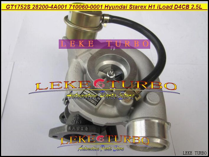 Turbocompresseur GT1752S 710060-5001S 710060-0001, cartouche Turbo CHRA Core pour Hyundai Starex H1 Van iLoad iMax D4CB 2,5l CRDI