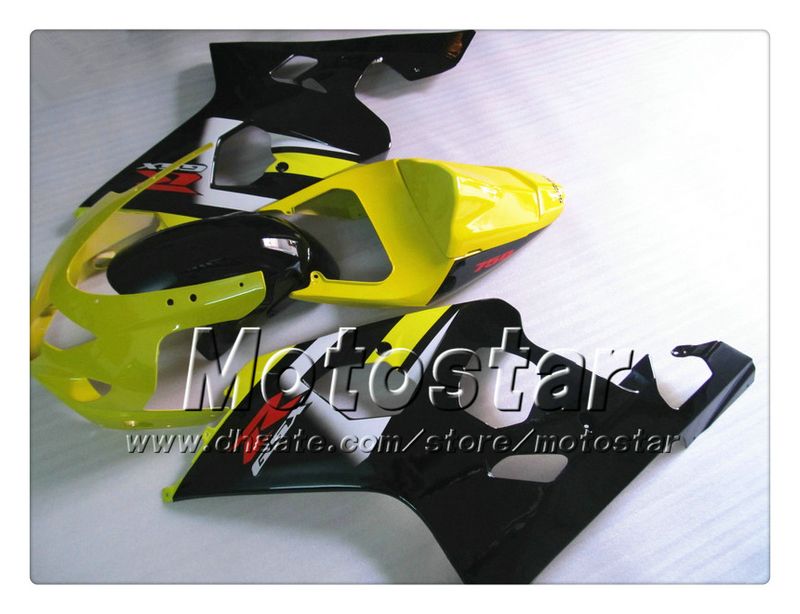 Custom bodywork fairings for SUZUKI GSXR 600 750 K4 2004 2005 GSXR600 GSXR750 04 05 R600 R750 ABS motorcycle fairing SS13