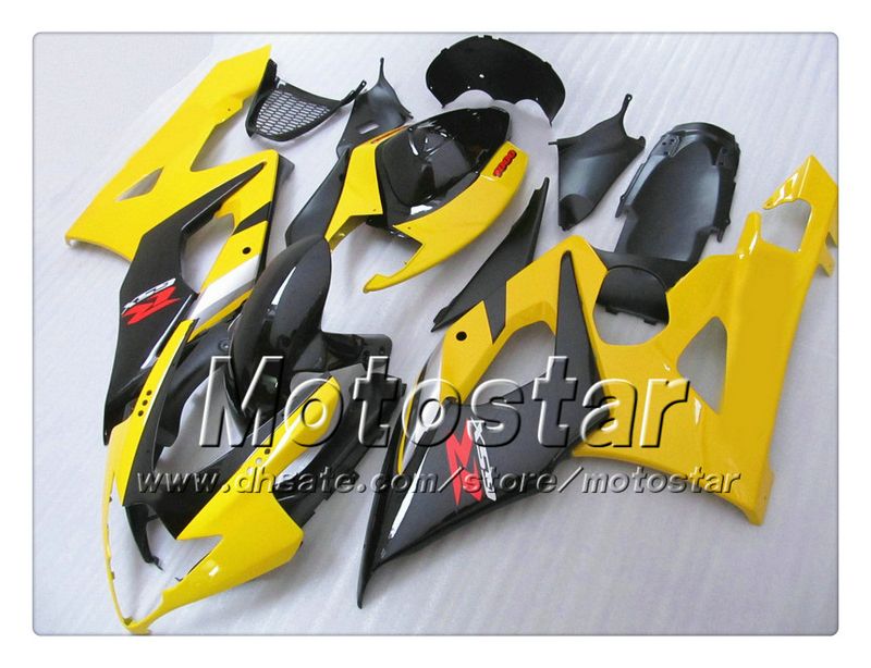 SUZUKI GSXR 600 750 K4 için ücretsiz Özel kaportalar vücut kiti 2004 2005 GSXR600 GSXR750 04 05 R600 R750 ABS kaporta SS29