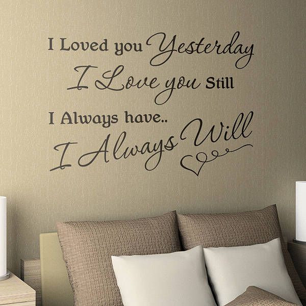 Love Quotes Wall Decals Classy Stay With You Love Quote Vinyl Wall Decal Decorative Sticker P403 Love Quotes Wall Decals New Stay With You Love Quote Vinyl Wall Decal Decorative Sticker P403