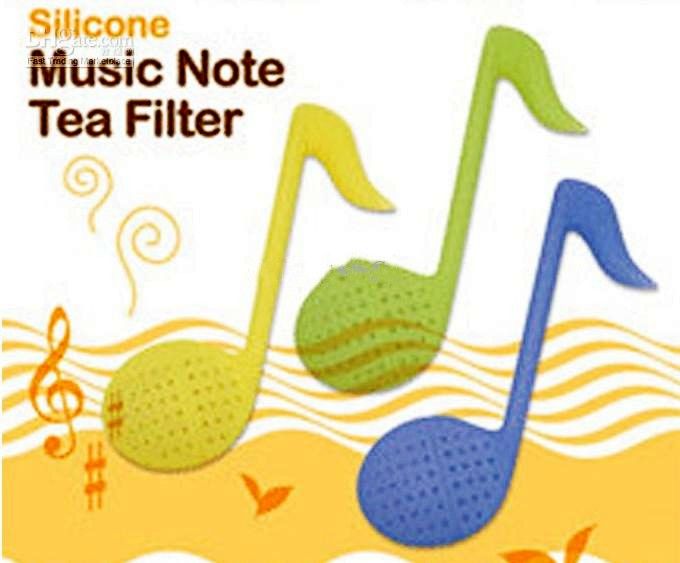 

Novelty Music Note Tea Filter Teaspoon Fashion Rose Teaspoon,Filter,Tea Infuser Tea Strain Free Shipping