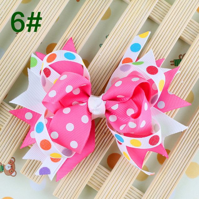 *Baby/Kids Christmas Hair Clips,11.5cm Fashion Baby/Girl Dovetail Style