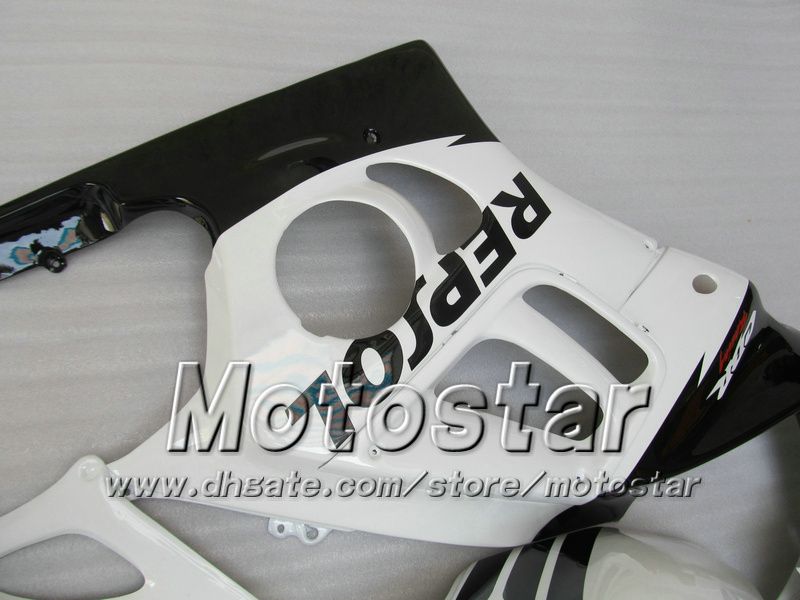7Gifts eftermarknadsmässa för Honda CBR600F3 95 96 CBR600 F3 1995 1996 CBR 600 F3 95 96 Glossy White Black Repsol Fairing
