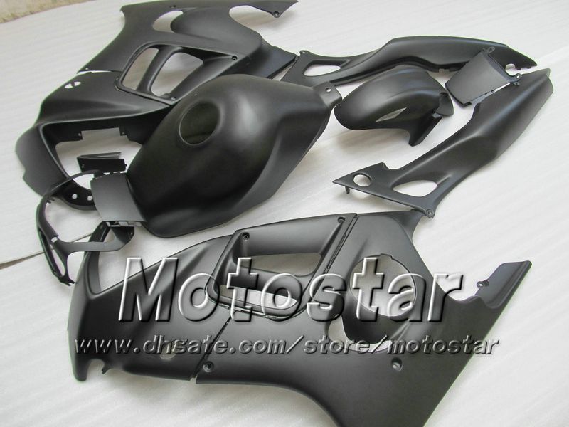 Fairing Body Kit för Honda CBR600 F3 97 98 CBR 600 F3 1997 1998 CBR 600F3 97 98 Flat Black Custom Fairings Parts