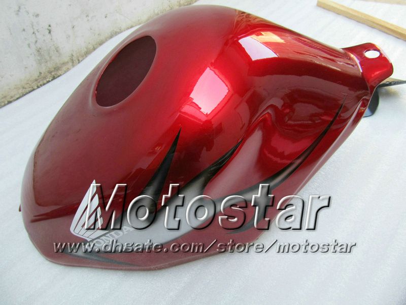 Kuip bodykit voor HONDA CBR600 F3 97 98 CBR 600 F3 1997 1998 CBR 600F3 97 98 alle glanzend rood custom ABS stroomlijnkappen