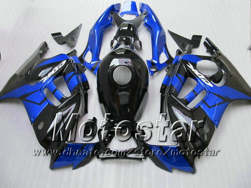 Fairing kit for HONDA CBR600 F3 97 98 CBR 600 F3 1997 1998 CBR 600F3 97 98 glossy blue black custom fairings+7 gifts