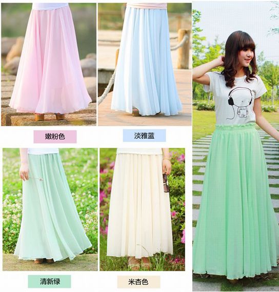 cheap long maxi skirts