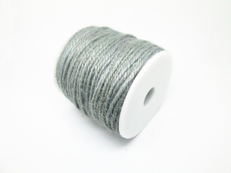 300FT*3Ply DIY Craft Grey Hemp Rope Decorative Jute Twine/Cord Spool