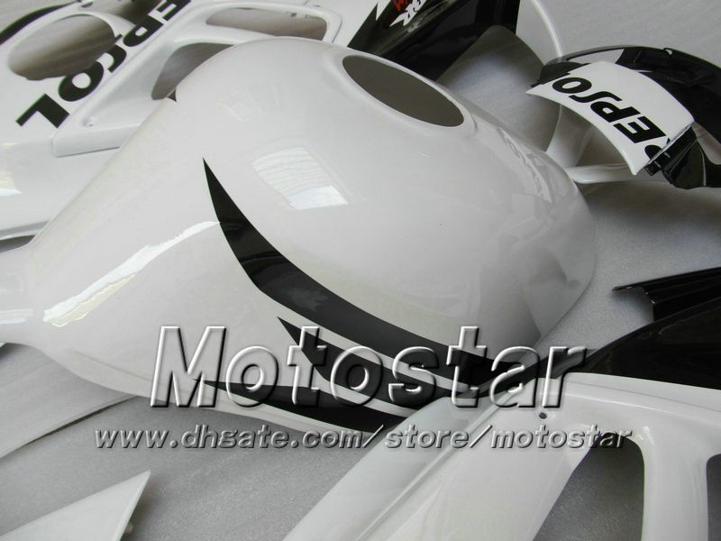 Kuip bodykit voor HONDA CBR600 F3 97 98 CBR 600 F3 1997 1998 CBR 600F3 97 98 wit zwart Repsol custom stroomlijnkappen set