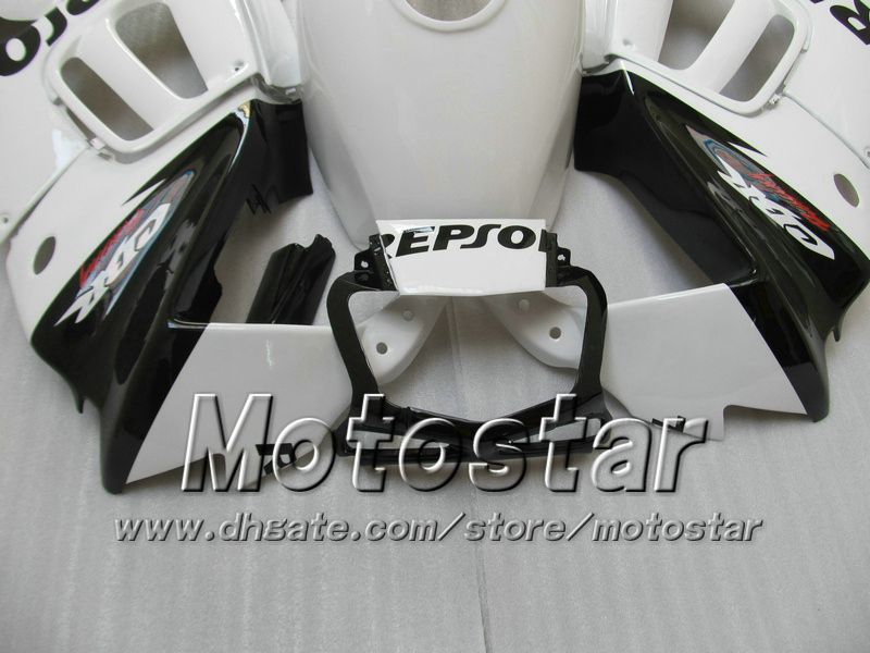 Kuip bodykit voor HONDA CBR600 F3 97 98 CBR 600 F3 1997 1998 CBR 600F3 97 98 wit zwart Repsol custom stroomlijnkappen set