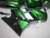 Motorradverkleidungen für HONDA CBR600 F2 91 92 93 94 CBR600F2 1991 1992 1993 1994 CBR 600 glänzend grün schwarz individuelle Verkleidungen UU20