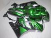 Carénages de moto pour HONDA CBR600 F2 91 92 93 94 CBR600F2 1991 1992 1993 1994 CBR 600 carénages personnalisés vert brillant noir UU20