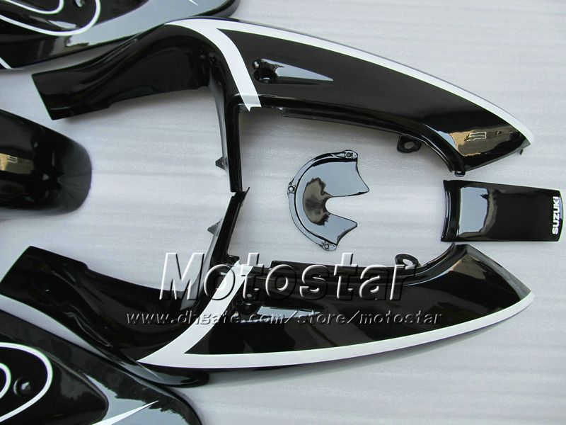 Kundenspezifische glänzende schwarze Corona-Motorradverkleidungen uu39 für 1996 1997 1998 1999 2000 Suzuki GSXR600 GSXR750 GSXR 600 750 9600 Aftermarket-Teile