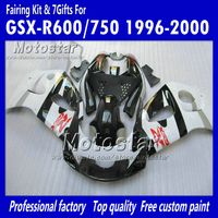 Custom Motocycle Fairings för 1996 1997 1998 1999 2000 SUZUKI GSXR600 GSXR750 GSXR 600 750 96 97 98 99 00 96-00