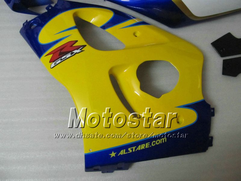 Custom Motocycle Fairings UU65 för 1996 1997 1998 1999 2000 SUZUKI GSXR600 GSXR750 GSXR 600 750 96 97 98 99 00 96-00