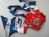 Carénages bon marché pour HONDA CBR600F4i 01 02 03 CBR600 F4i CBR 600 F4i 2001 2002 2003 kits de carénage de moto à injection rouge bleu brillant