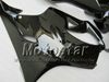 Gratis Anpassa Fairings Kit för Honda CBR600F4I 01 02 03 CBR600 F4I CBR 600 F4I 2001 2002 2003 All Glossy Black Body Fairing