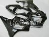 Gratis Personaliseer Backings Kit voor Honda CBR600F4I 01 02 03 CBR600 F4I CBR 600 F4I 2001 2002 2003 Alle glanzende zwarte body fasten