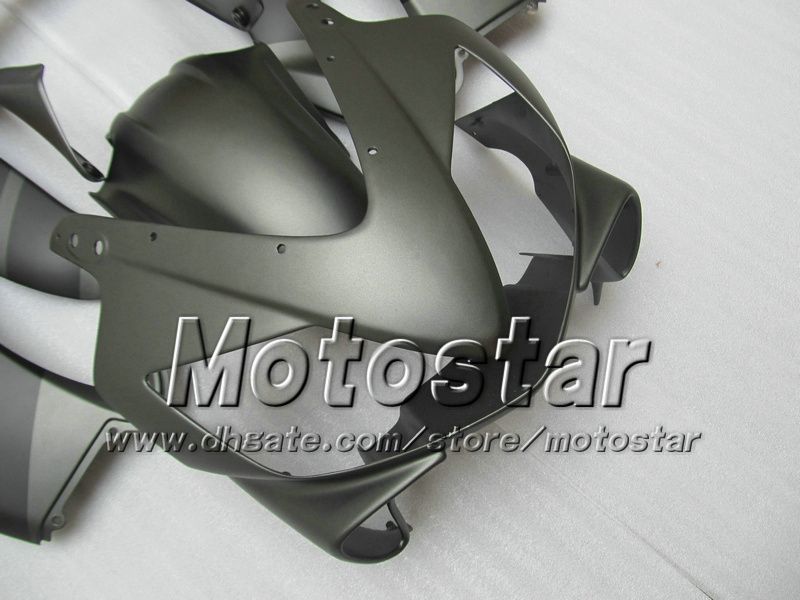 Dostosuj Wróżki Zestaw do Honda CBR600F4I 01 02 03 CBR600 F4I CBR 600 F4I 2001 2002 2003 Płaskie szare motocyklowe części zamienne