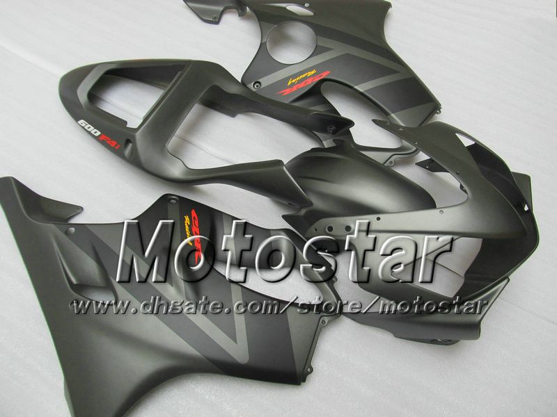 Customize fairings kit for HONDA CBR600F4i 01 02 03 CBR600 F4i CBR 600 F4i 2001 2002 2003 flat gray motorcycle fairing parts