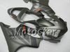 Anpassa Fairings Kit för Honda CBR600F4I 01 02 03 CBR600 F4I CBR 600 F4I 2001 2002 2003 Plattgrå Motorcykel Fairing Parts