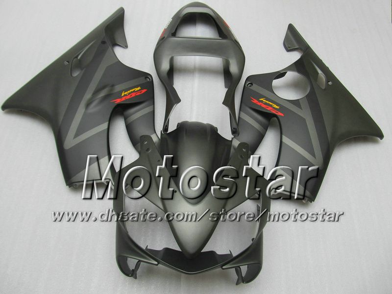 Dostosuj Wróżki Zestaw do Honda CBR600F4I 01 02 03 CBR600 F4I CBR 600 F4I 2001 2002 2003 Płaskie szare motocyklowe części zamienne