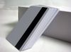 100PCS Blank CR80 HICO Magnetic Stripe Plastkort ISO Standardstorlek Utskriftsbart Vit PVC-kort