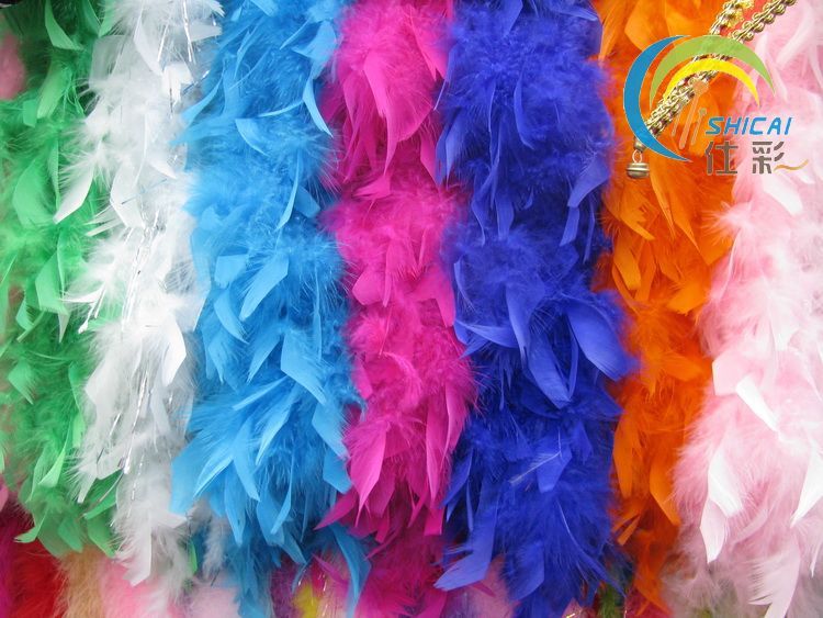 Marabou Feather Boas Scarf Costume Dance Photo Props Wedding Party Garlands Decoration Wholesale
