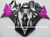 Kit de carenado de plástico de 7 regalos gratis para Yamaha YZFR1 2002 2003 YZF R1 02 03 YZF1000R Caides G7T Piezas de motocicleta negra morada de alto grado