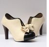 tamanho 35 a 41 doce bowknot bombas descontado sexy sapatos de salto alto sapatos de salto alta moda das mulheres