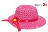 Bonbons couleurs enfant fille chapeau/chapeau de plage/chapeau pour enfants/chapeau de soleil, 10 pcs/lot mélangé 9 couleurs