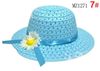 Bonbons couleurs enfant fille chapeau/chapeau de plage/chapeau pour enfants/chapeau de soleil, 10 pcs/lot mélangé 9 couleurs