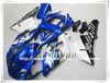 Kit de carénage gratuit 7 cadeaux pour yamaha YZF R1 1998 1999 YAZR1 98 99 YZF1000R carénages YZF-R1 g7q pièces de moto noir bleu blanc chaud