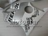 Injection fairings bodywork for HONDA CBR600F4i 01 02 03 CBR600 F4i CBR 600 F4i 2001 2002 2003 silver white Repsol fairing parts