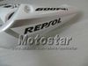 Обтекатели впрыска кузова для HONDA CBR600F4i 01 02 03 CBR600 F4i CBR 600 F4i 2001 2002 2003 серебристо-белый Repsol обтекатель частей