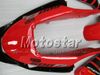 7 gåvor Fairings Bodywork för Honda CBR 600 CBR600 F4 CBR600F4 99 00 1999 2000 Svart i blank Röd Custom Aftermarket Fairing AG13