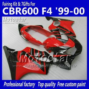 Wholesale black fairing cbr f4 for sale - Group buy 7 Gifts fairings bodywork for HONDA CBR CBR600 F4 CBR600F4 black in glossy red custom aftermarket fairing ag13