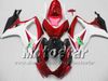 Suzuki 2006 2007 GSXR 600 750 K6 GSXR600 GSXR750 06 07 R600 R750 레드 화이트 블랙 페어링 키트 VV73