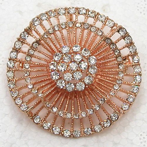 Wholesale Crystal Rhinestone Brooch Bridesmaid Wedding Flower Pin