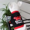 Boże Narodzenie Hallowee Prezenty Dog Odzież Santa Paws Bawełniana Koszulka z kapturem dla psów Kreskówki Listy drukowane z kapturem Bluza Teddy