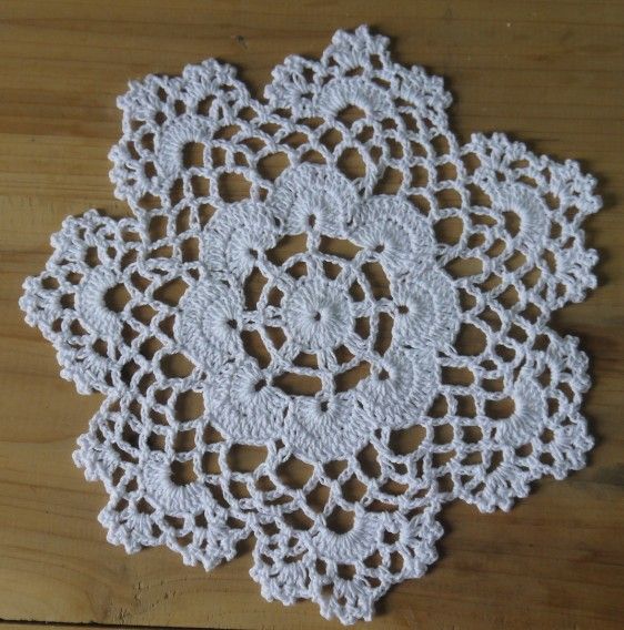 Handmade Crochet pattern 3 designs Crocheted Doilies cup Pad mats table cloth coasters round Dial 20cm Custom Colors