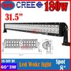2013 31.5" 180W CREE 60PCS-LED*(3W) Work Light Bar Off-Road SUV ATV 4WD 4x4 Spot Flood Combo Beam 18000lm IP67 Driving Truck Lamp 9-32V IP67