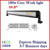 2013 Nowy 31.5 "180 W CREE 60PCS-LED * (3W) Praca Light Bar Off-Road SUV ATV 4WD 4x4 Spot wiązka powodziowa 18000LM IP67 Lampy samochodowe jazdy 9-32v White