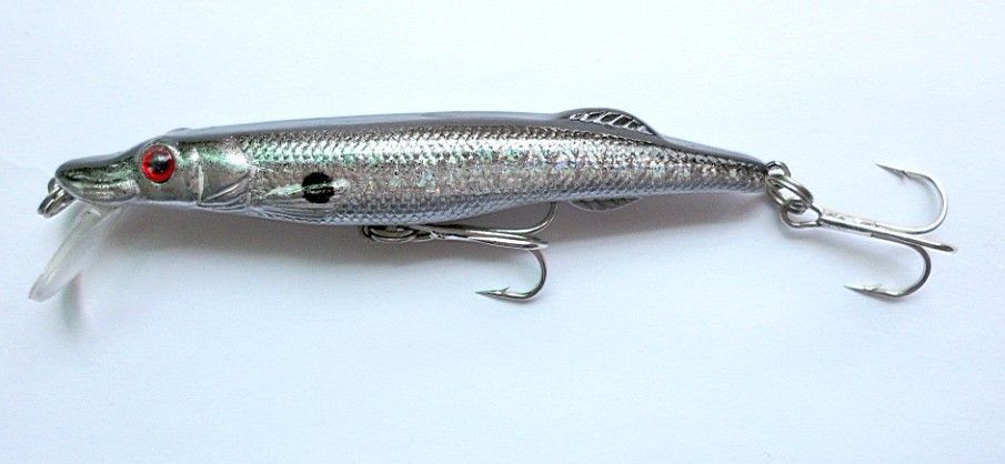 Yeni stil 2015 Timsah Balıkçılık cazibesi olta takımı Crankbait Lure minnow Bait 9 CM / 3.54in 6.1G / 0.215 oz 50 adet MI021 ücretsiz kargo