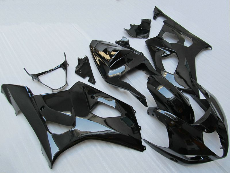 7 gift Gloednieuwe body kit voor SUZUKI GSX-R1000 K3 2003 2004 GSXR1000 03 04 GSX R1000 glanzend zwart kuip kit cc31