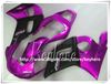 Kit de carenagem de 7 presentes grátis para YAMAHA YZF R6 1998 1999 2000 2001 2002 YZF600R YZFR6 98 99 00 01 02 carenagens G4u roxo preto peças de motocicleta