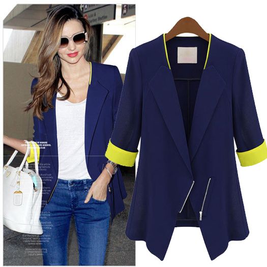 Fashion Design Ladies Branded Blazers, Nice Blazer 2015 Summer Half